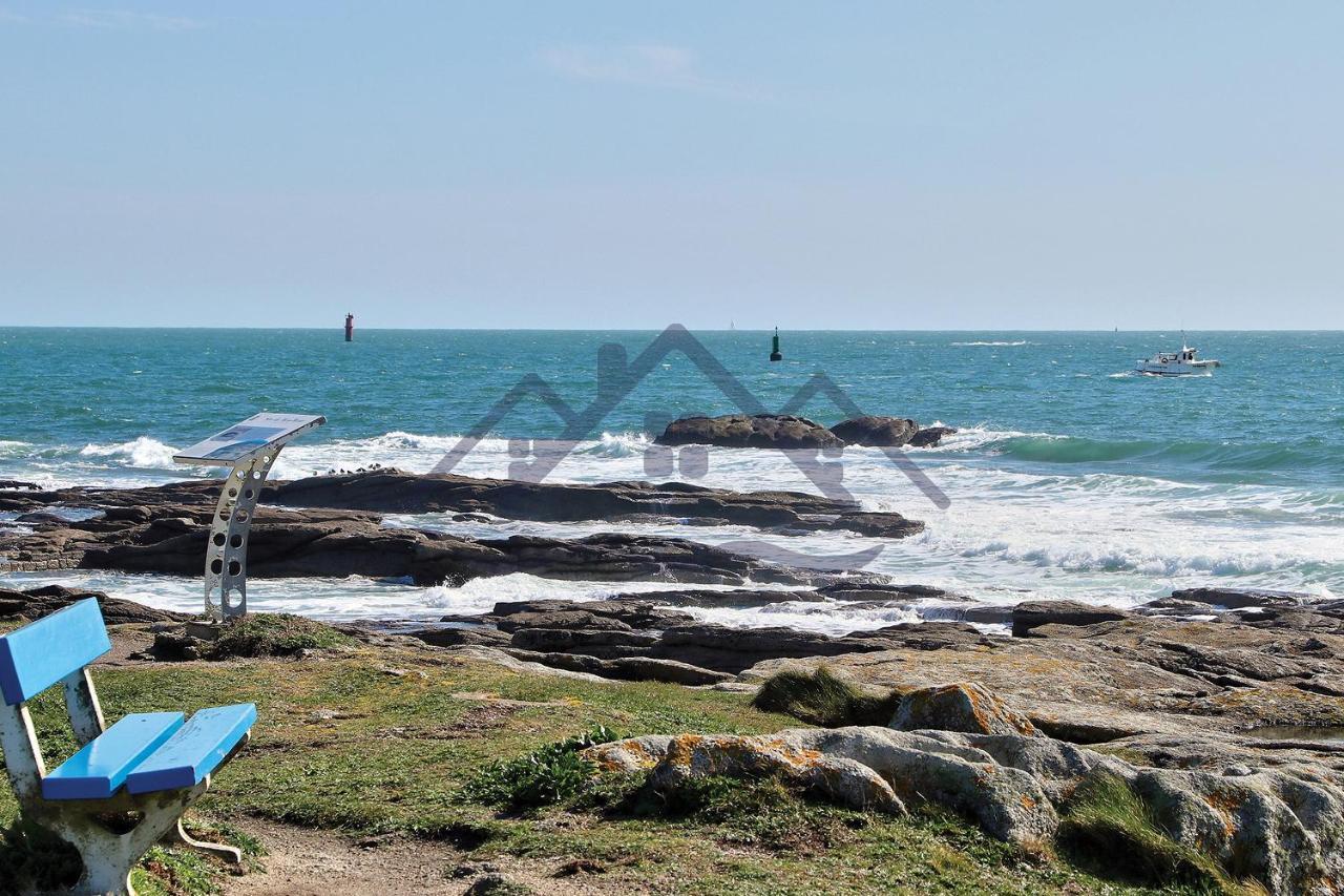 LocaLise - La Maison du pêcheur au Guilvinec - Chambres vue mer - A 20m de la mer située à la pointe de Men Meur - Tout à pied, plage, port, centre, commerces, marché - Wifi inclus - Linge de lit inclus - Jardin clos - En option , ménage et serviette Extérieur photo